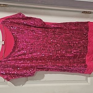 FUSHA Sequins Dress oversized shirt!